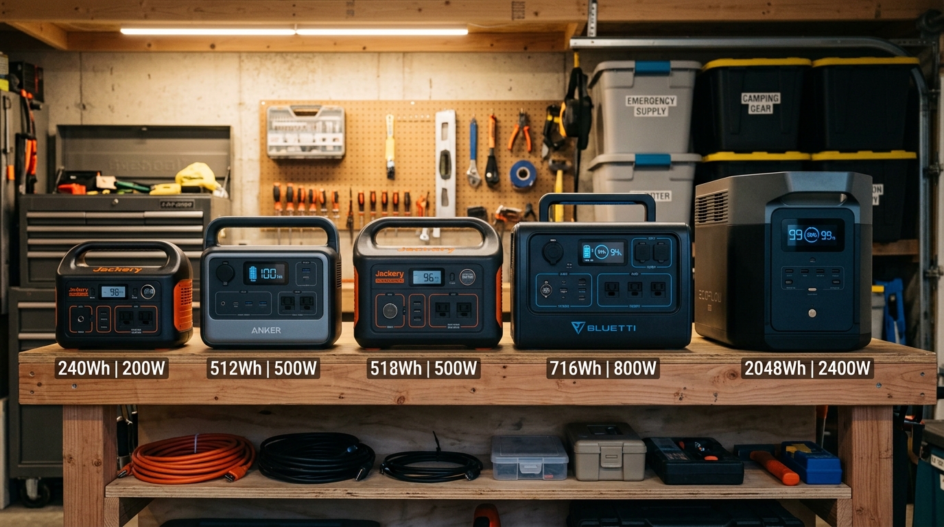 Portable Power Station Size Chart: What You Actually Need for a 3-Day Outage.