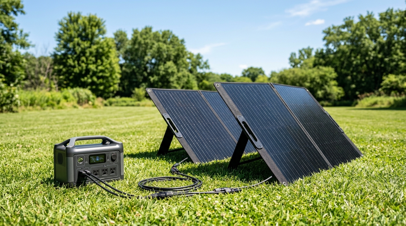 Solar Panel Wattage vs Recharge Time: A Simple Chart for Beginners.