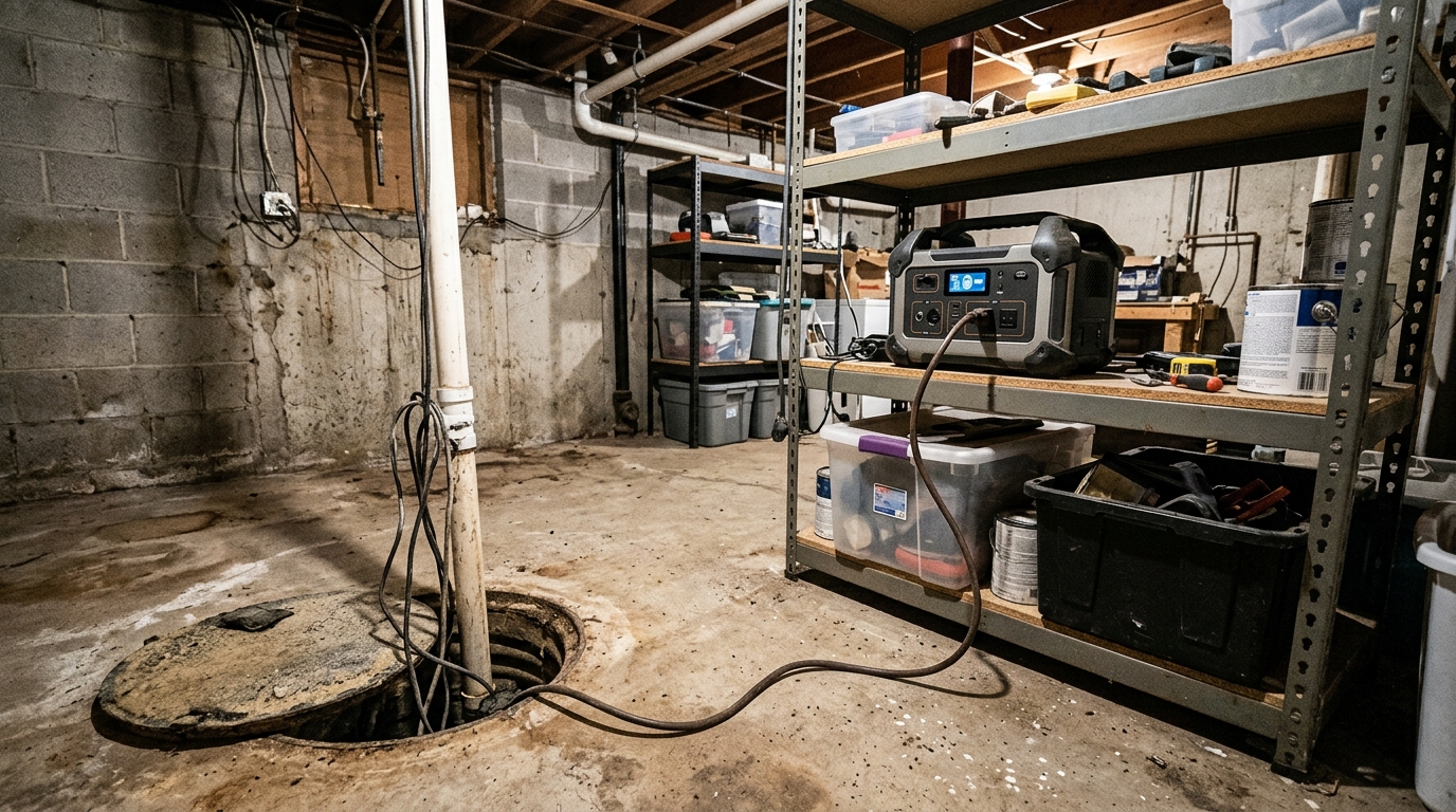 Will a Portable Power Station Run a Sump Pump? Surge Watts Explained.
